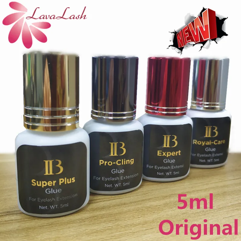 Клей для наращивания ресниц ibeauty Korea Original клей IB темно серый золотой красный