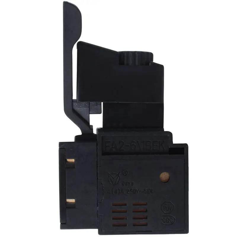 FA2-6/1BEK SPST Lock on Power Tool Trigger Button Switch Black | Обустройство дома