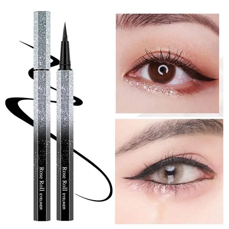

New Self-adhesive Eyeliner Pen For False Eyelashes Eye Blooming Glue-free Pencil Magnetic-free Liner No Waterproof N2M2