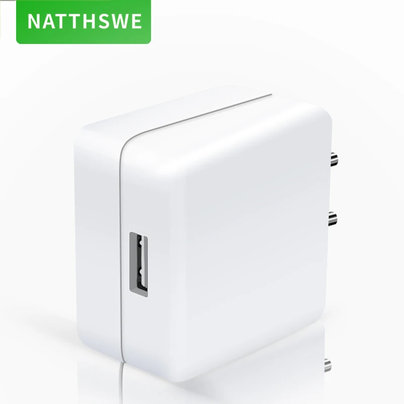 NATTHSWE 5V 4A один usb порт быстрое зарядное устройство разъем для OPPO Huawei Xiaomi Android iPhone