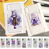 genshin impact keqing phone case for iphone 13 11 12 pro xs max 8 7 6 6s plus x 5s se 2020 xr case