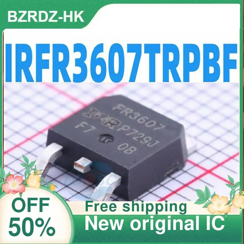 

2-10 шт./лот IRFR3607TRPBF TO-252 MOS 75V 80A новый оригинальный IC