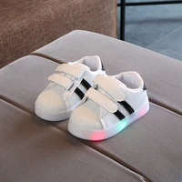 children sneakers luminous led non slip boys girls baby toddler shoes 1 8 years kids comfortable running sports shoes size 21 30