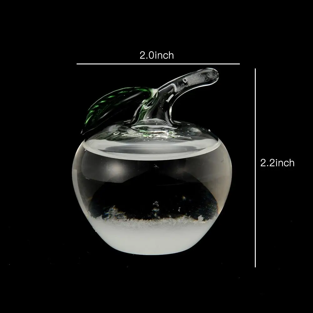 Маленькая прозрачная бутылка для прогноза погоды стеклянная дома и офиса