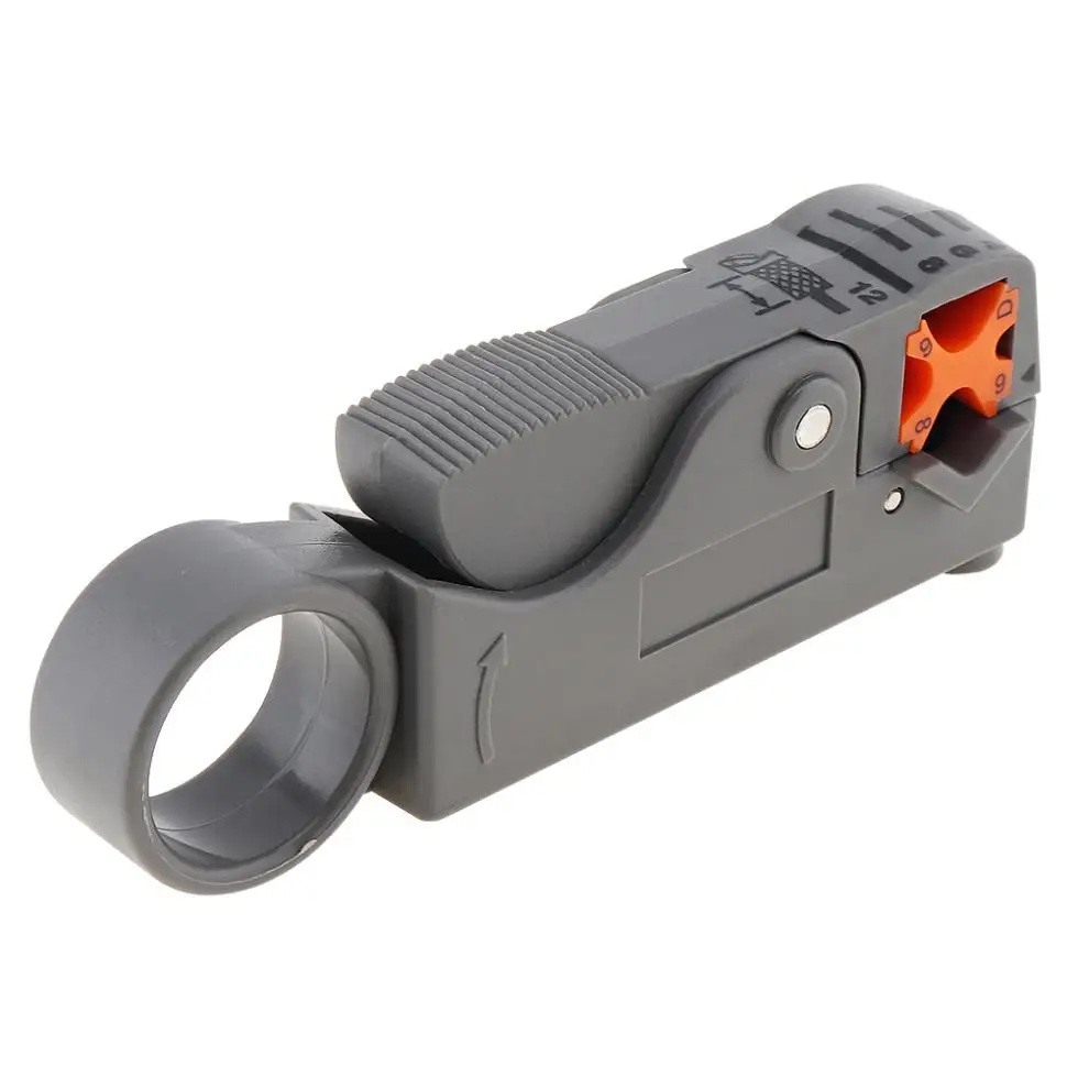 Многофункциональный инструмент для зачистки коаксиального кабеля сетевая