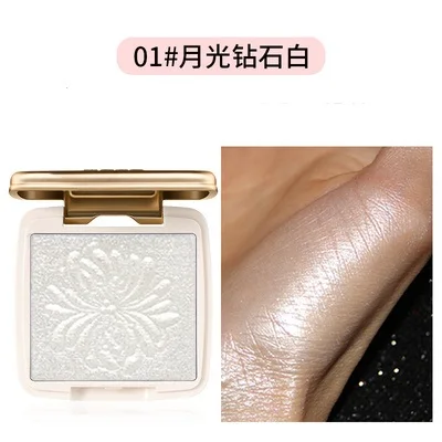 01 Novo Shimmer Glow Kit хайлайтер пудра палитра осветитель макияж тело лицо бронзант, контур хайлайтер Косметика осветляет кожу - Цвет: 01