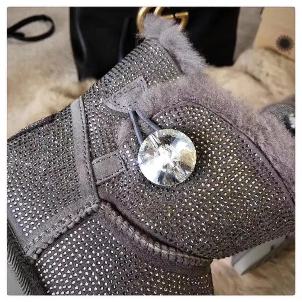 Новейшие высококачественные зимние ботинки в Китае 2019 г. Натуральная овчина 100%