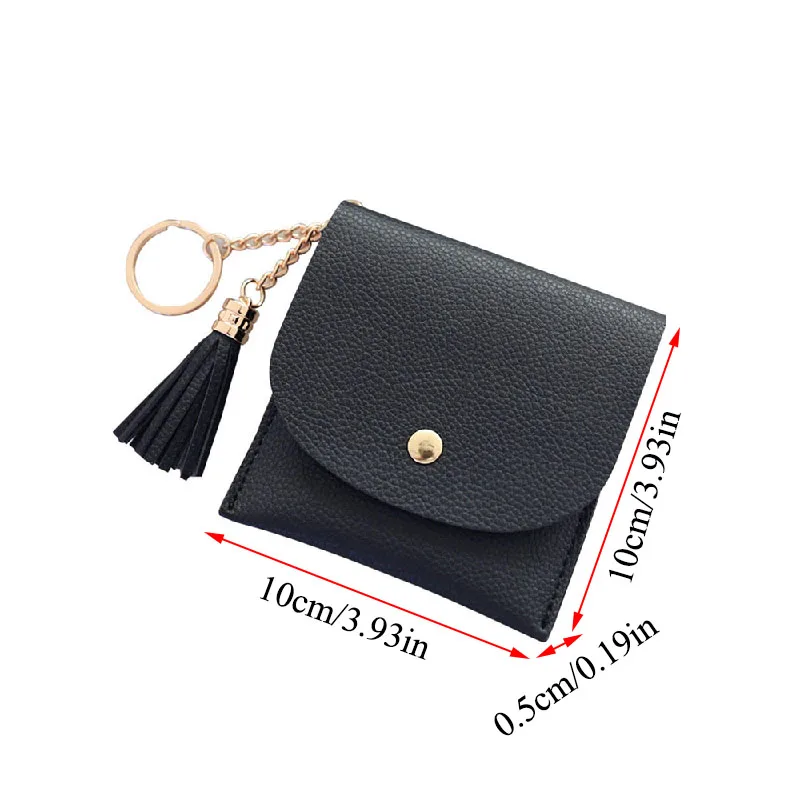 

Mini Tassel Wallet Women Fashion Purse Female Short Mini Wallets Korean Students Lovely Purse Female Small Wallet for Women