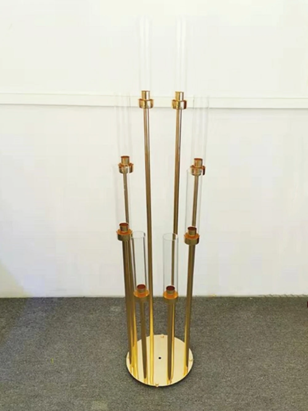 10 шт. металлические подсвечники подсвечник круглая основа свадебный стол