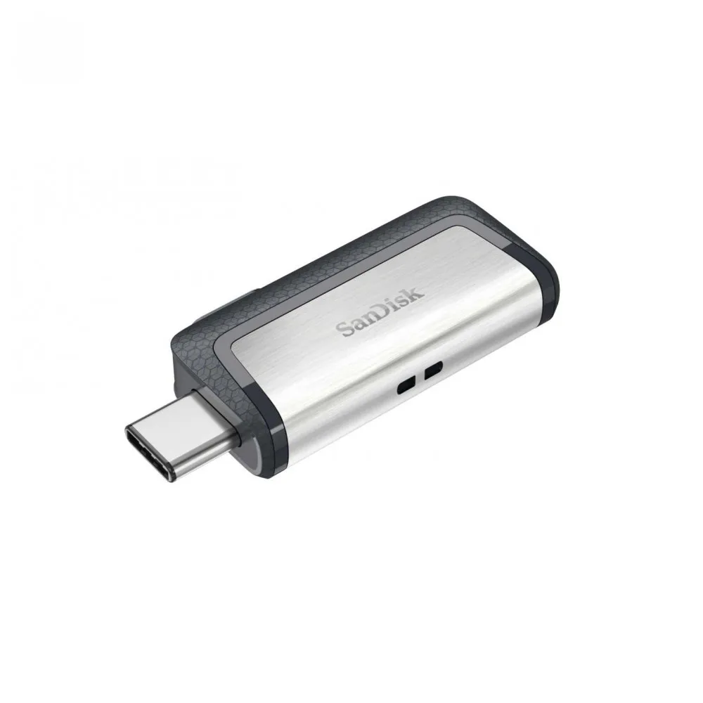 Флэш-накопитель SANDISK USB-C 64GB SDDDC2-064G-G46 (черный-серебряный 64 ГБ салазки) | Компьютеры и