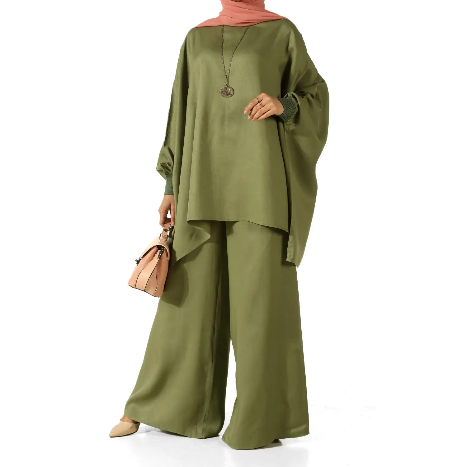 Хиджаб Salas с ожерельем|Спортивные костюмы| |