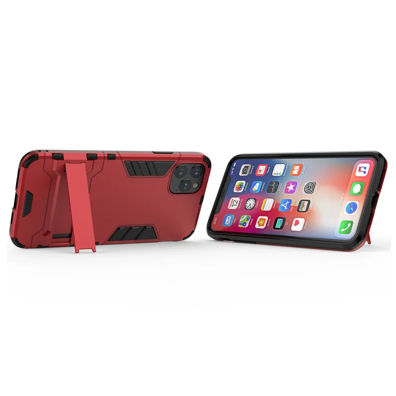 

Armor Case for iPhone 11 Pro Max Rugged Steel Tough Cases With Belt Clip Shockproof Hard Cover for iPhone XR Xs Max 6 7 8 Plus