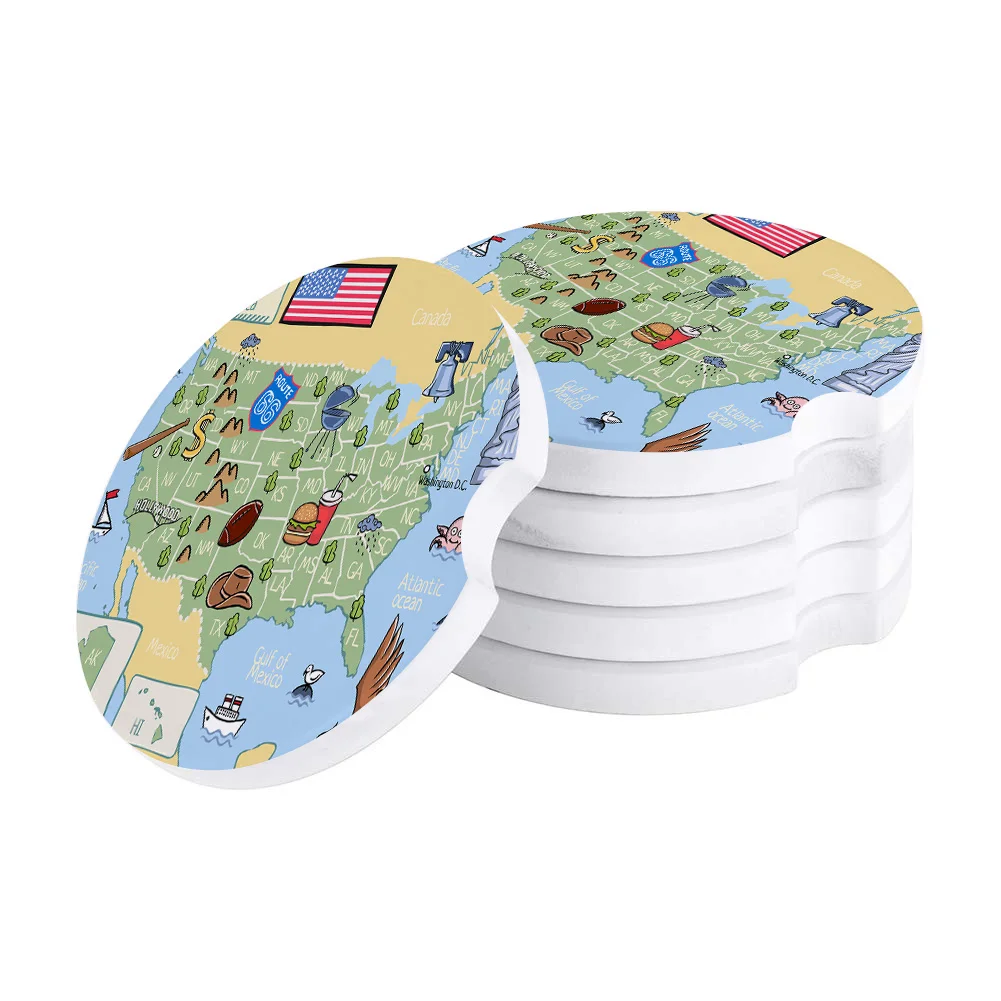 2/4/6 шт. подставка для чашки | Дом и сад