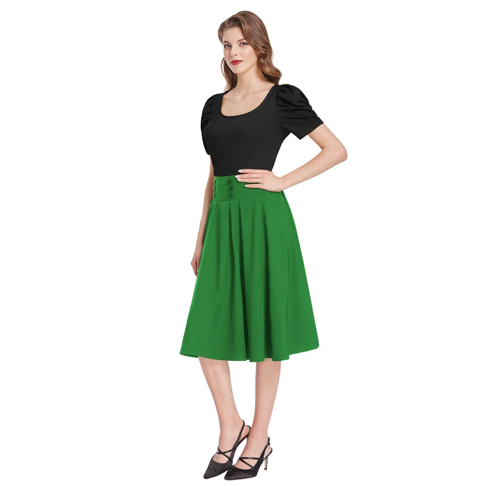 

Elastic Waist Tops Fashion Lady Girls Smocked waist Women Off Shoulder
