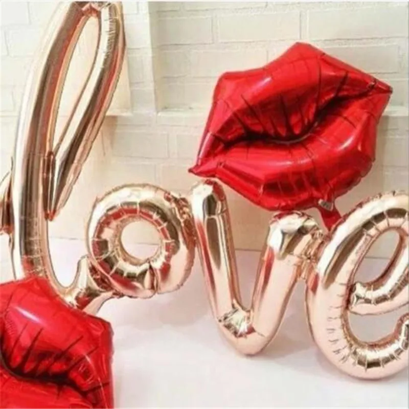 1 шт. лигатуры Love большая буква свадебные шары на день рождения воздушные шарики