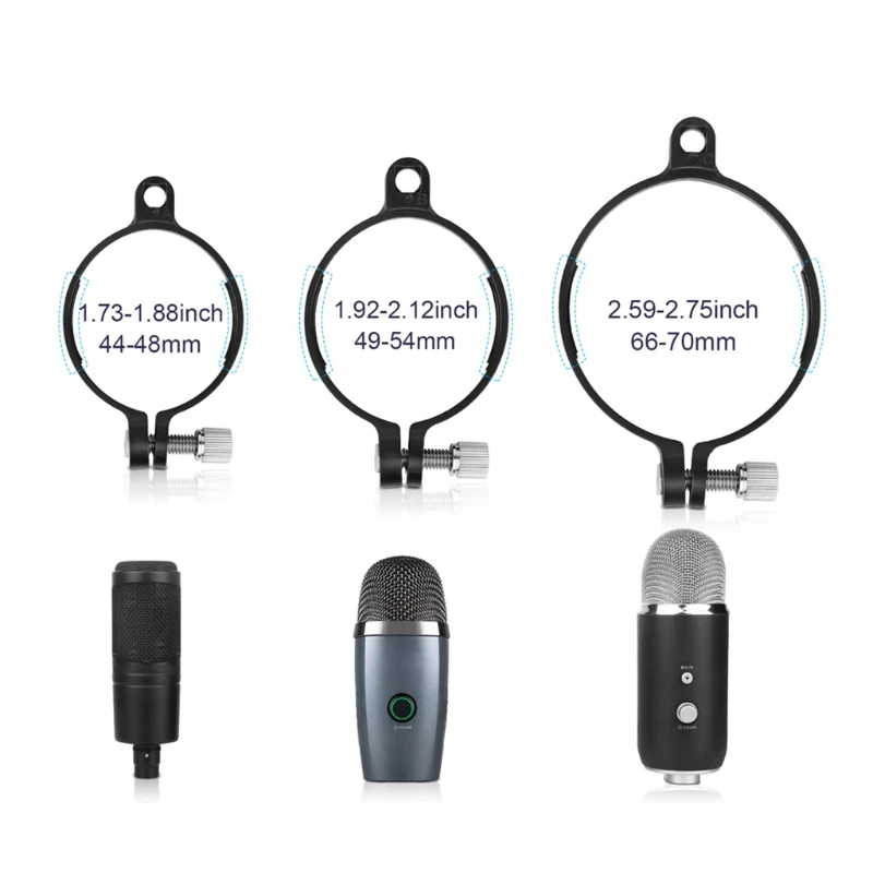 

Recording Microphone u-Shaped Blowout Prevention Net Live Recording Ktv Wireless K1KF