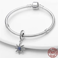 authentic 100 sterling silver 2021 new fit pandora bracelet devil series starfish charms woman fashion fine diy jewelry gift