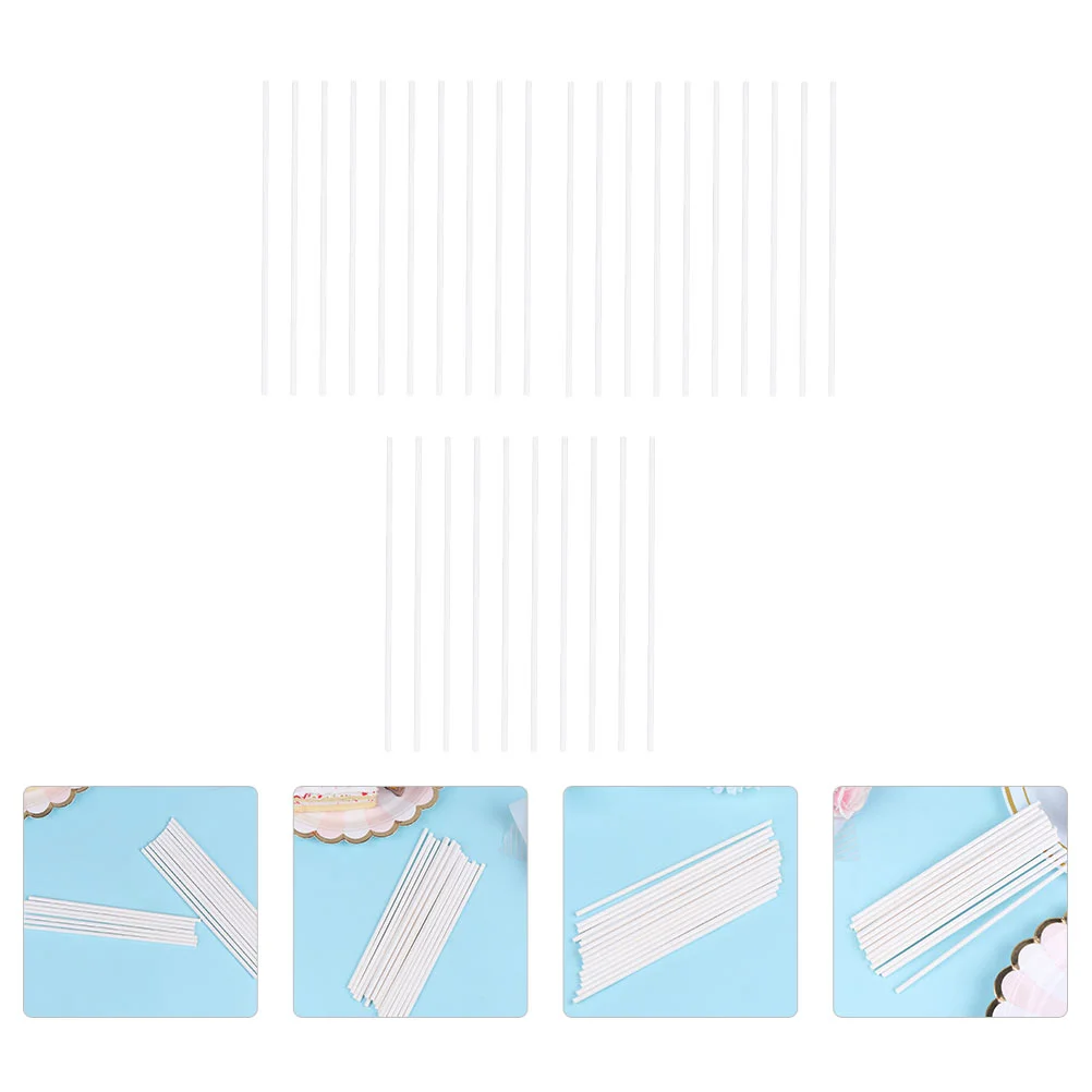 

300pcs Lollipop Paper Stick Chocolate Sugar Lollypop DIY Stick Candy Making Bar