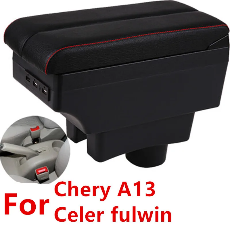Для Chery A13 / Celer fulwin подлокотник коробка центральный магазин содержание с USB