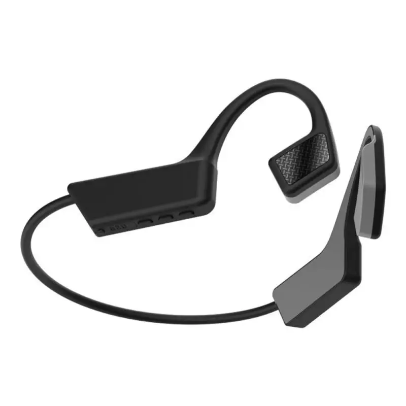 

K08 Bone Conduction Wireless Bluetooths 5.0 Earpiece Ear Hanging Type Stereo With Mic Earphone For iphone and Android phone