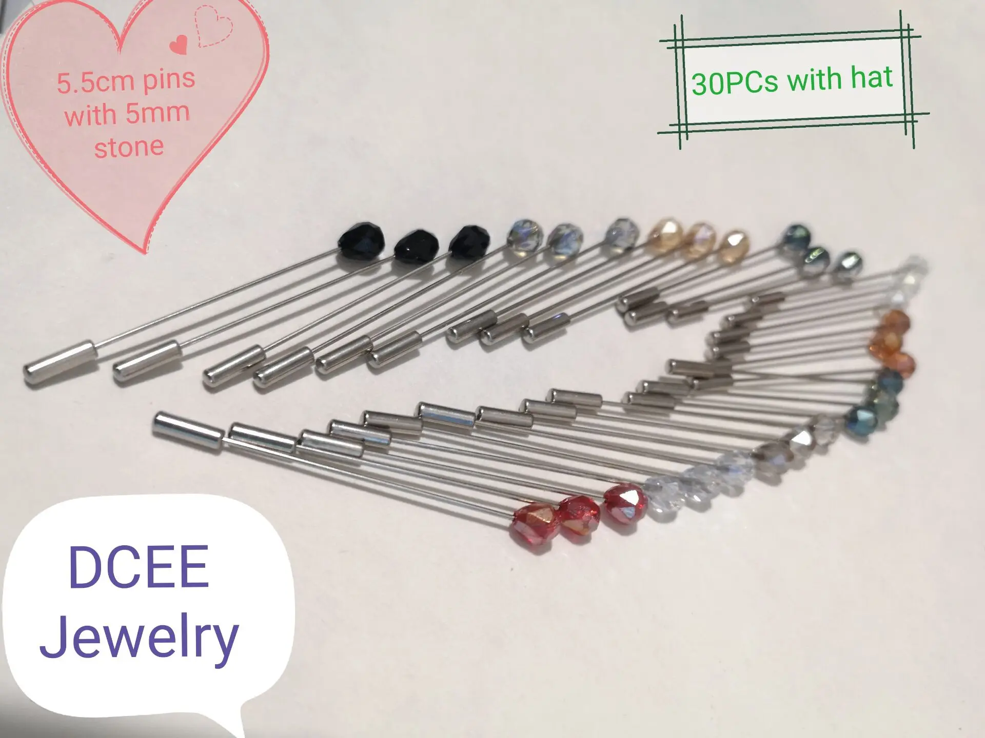 Многоцветная кристаллическая брошь трендовые булавки для хиджаба оптовая