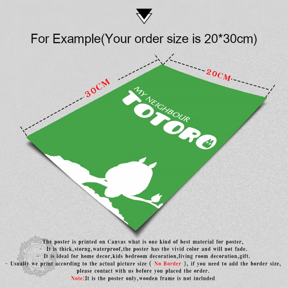 

My Neighbour Totoro Ghibli Miyazaki Hayao Classic Anime Movie Art Painting Silk Canvas Poster Wall Home Decor