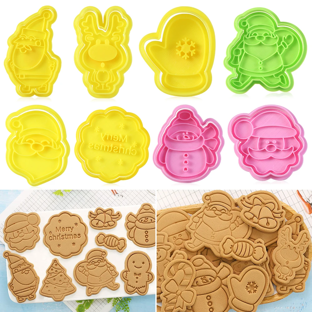 3D формочки для печенья и шоколада 1 набор помадки торта бисквит мастика