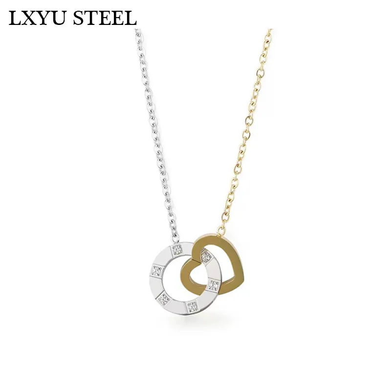 

Женское ожерелье с подвеской в виде сердца