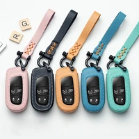 car key case cover smart key holder protection covers for jeep fiat dodge chrysler grand cherokee compass renegade fiat styling