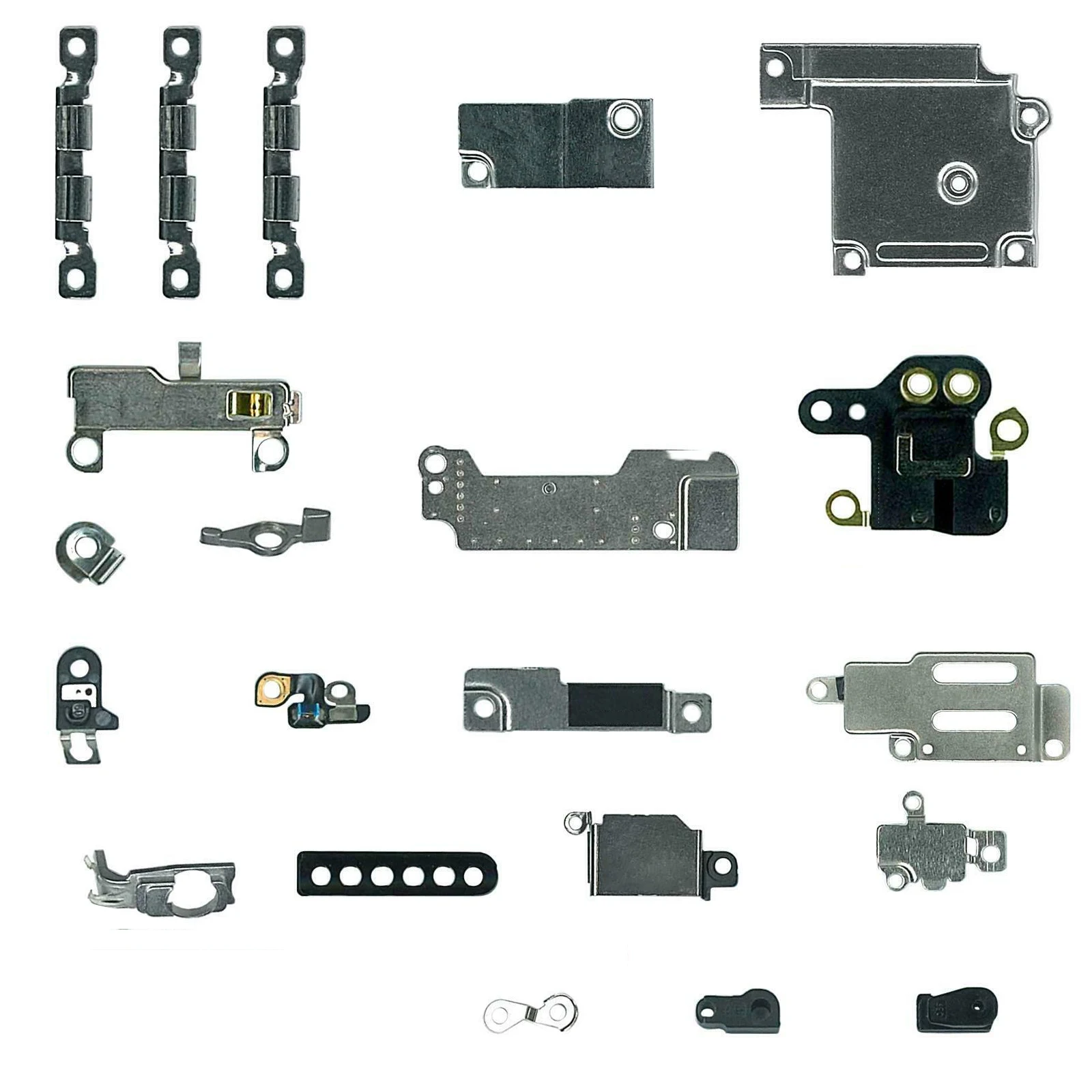 full set small metal internal bracket and screws parts shield plate kit for iphone 6 6 plus 6s 6splus free global shipping