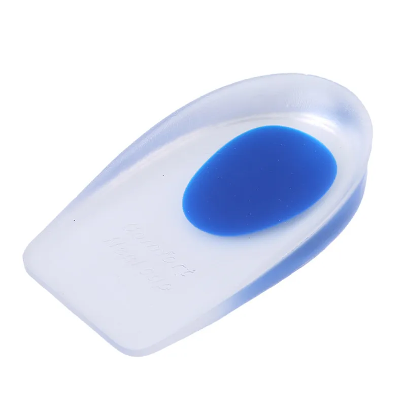 Мягкие силиконовые гелевые стельки для пяток боль в ноге подушечки массажер ног