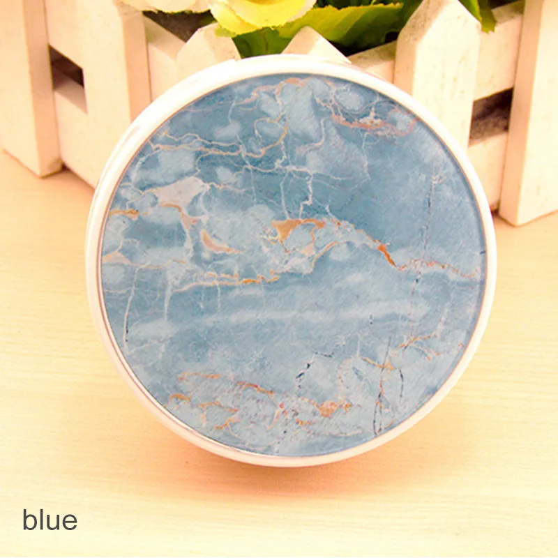 Чехол для линз с мраморной полосой портативный контейнер очки путешествия