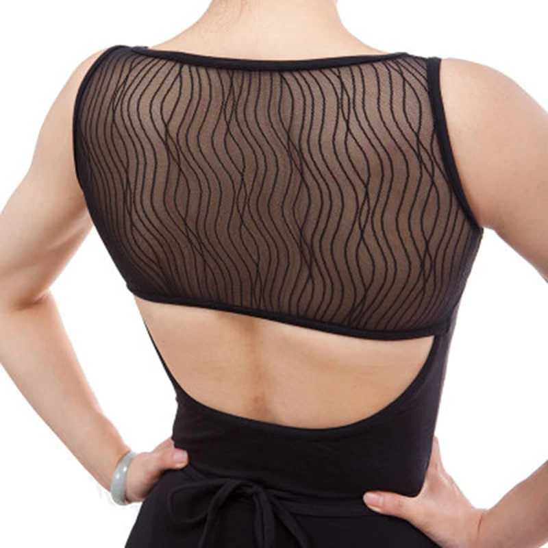 Хлопковое балетное трико из спандекса Купальник для женщин без рукавов балетные