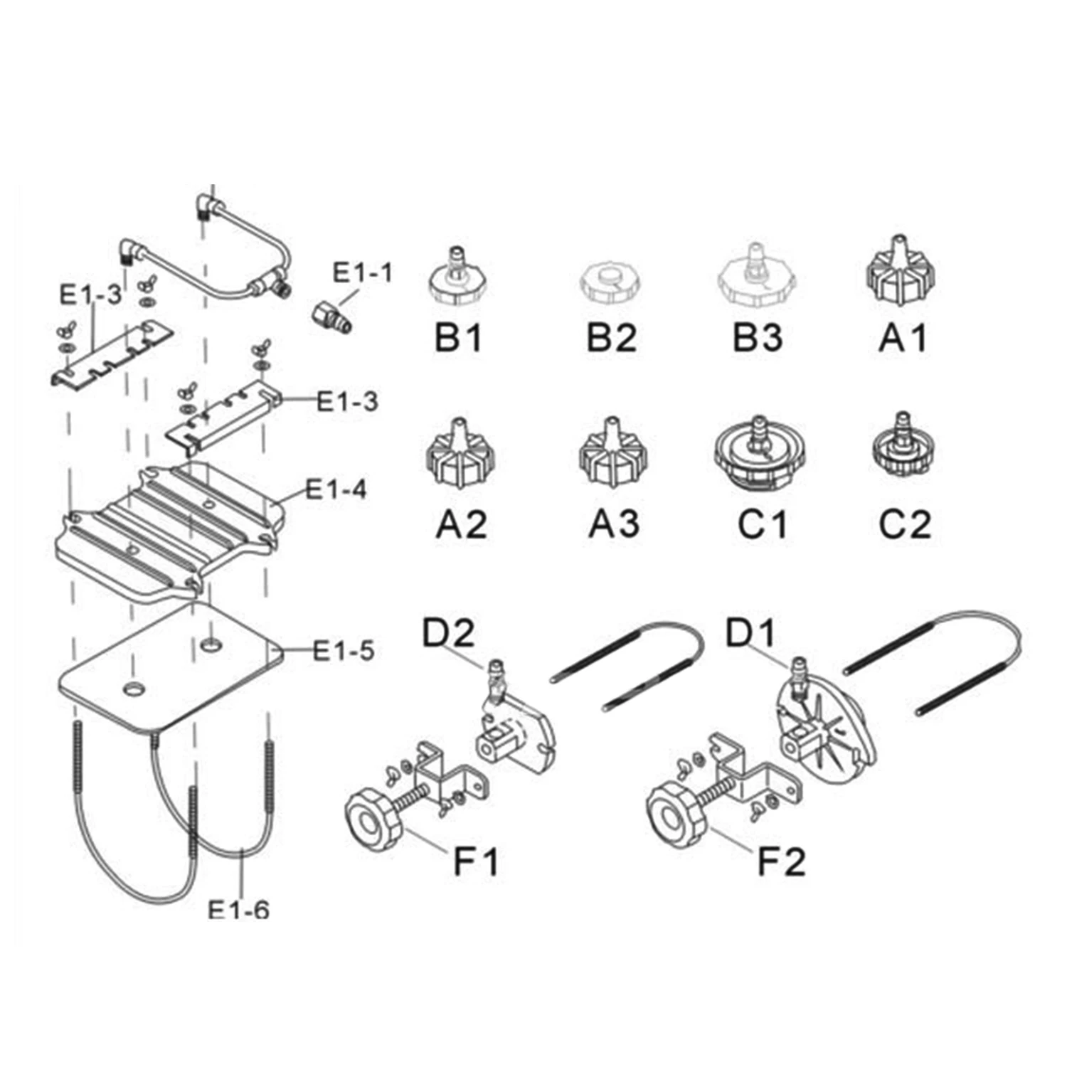 Пневматический тормозной масляный заменитель Bleeder жидкости замена инструмента