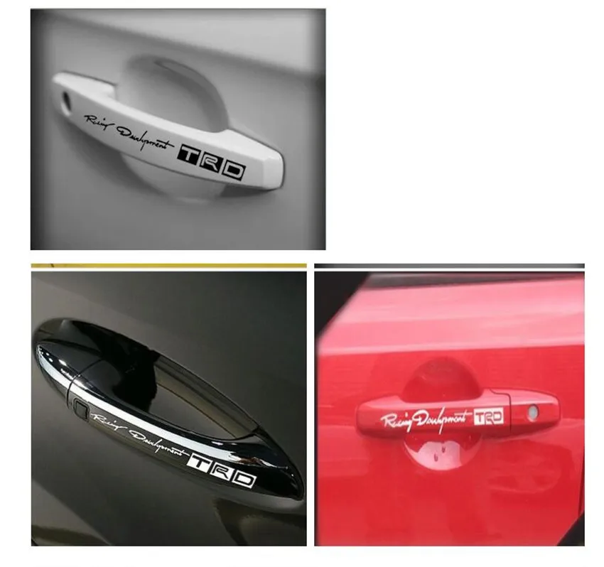 Стикер для ручки автомобиля наклейки светоотражающие ралли стикер s Honda Accord Odyssey