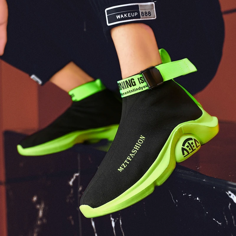 Damyuan/Новинка года; мужская обувь с высоким берцем; модная дышащая удобная повседневная обувь; мужские кроссовки; мужская обувь