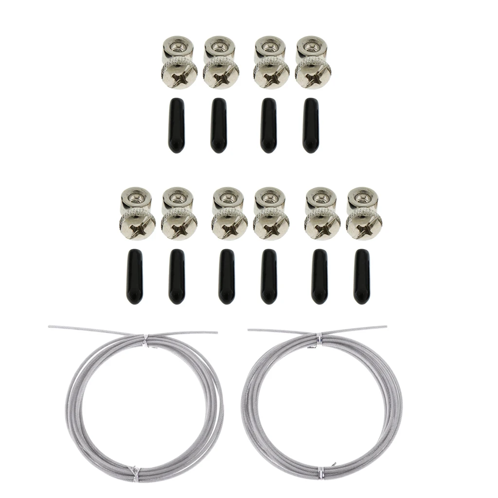 Замена 5 пар запасных скоростных скакалок винты концевые колпачки с 2 шт. скакалки