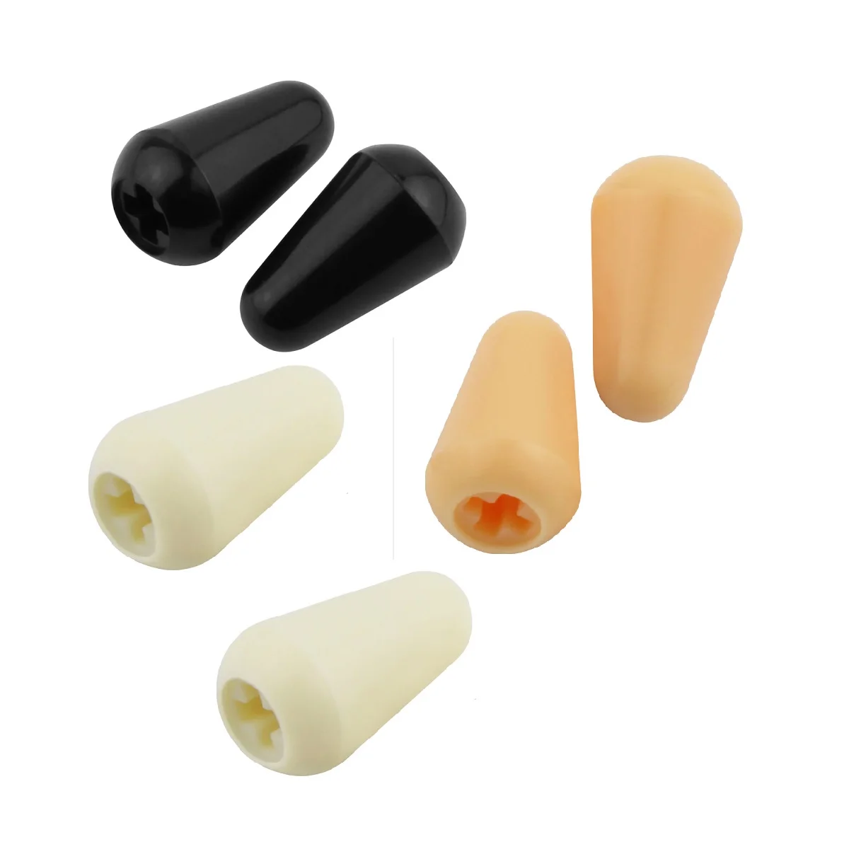 

Наконечники для электрогитары, пластиковые, 5 позиций, наконечник ручки колпачков, 6 шт.