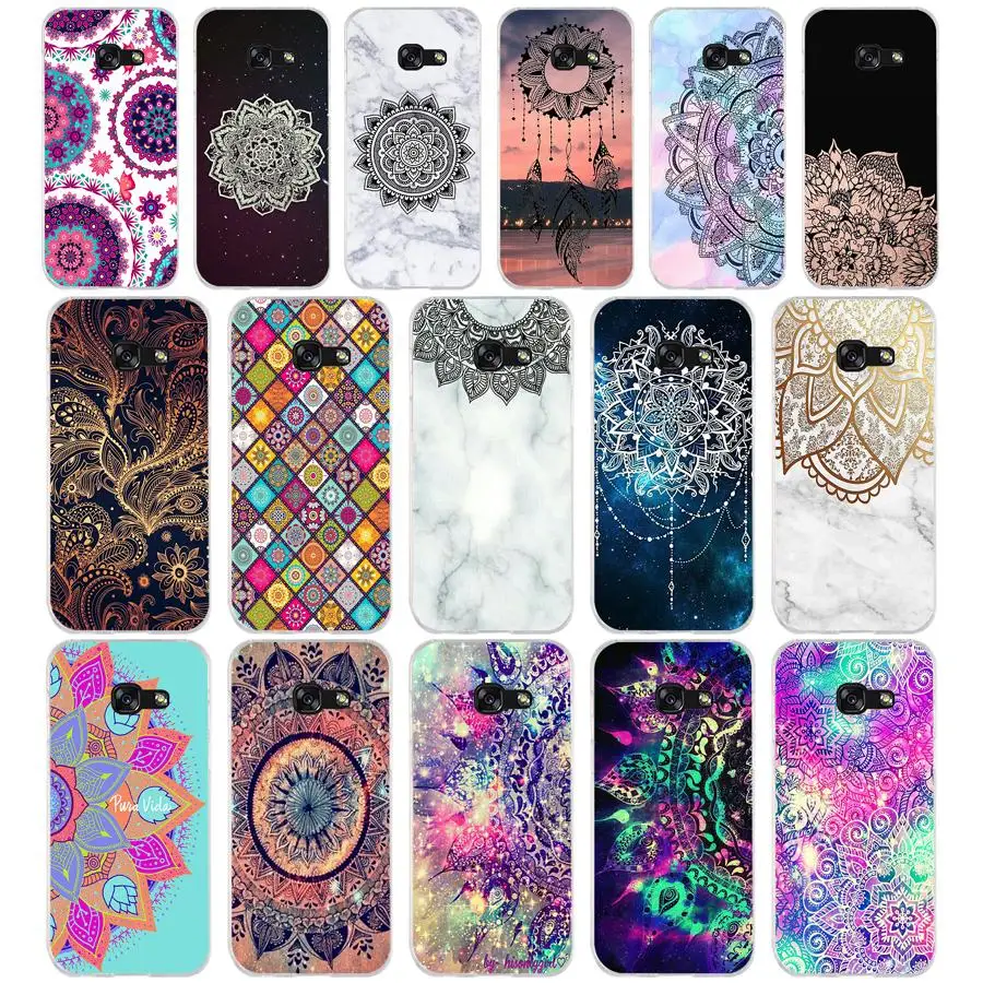 338FG Мандала для телефона чехол из мягкого силикона ТПУ с рисунком