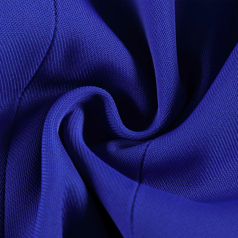 Женский блейзер синего цвета модная офисная одежда с карманами Блейзер пальто