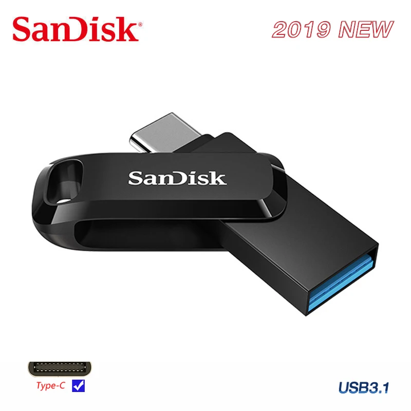 Флеш накопитель Sandisk OTG SDDDC3 USB 3. 0 Type C 3 1/256/64/32 ГБ|USB флэш-накопители| |