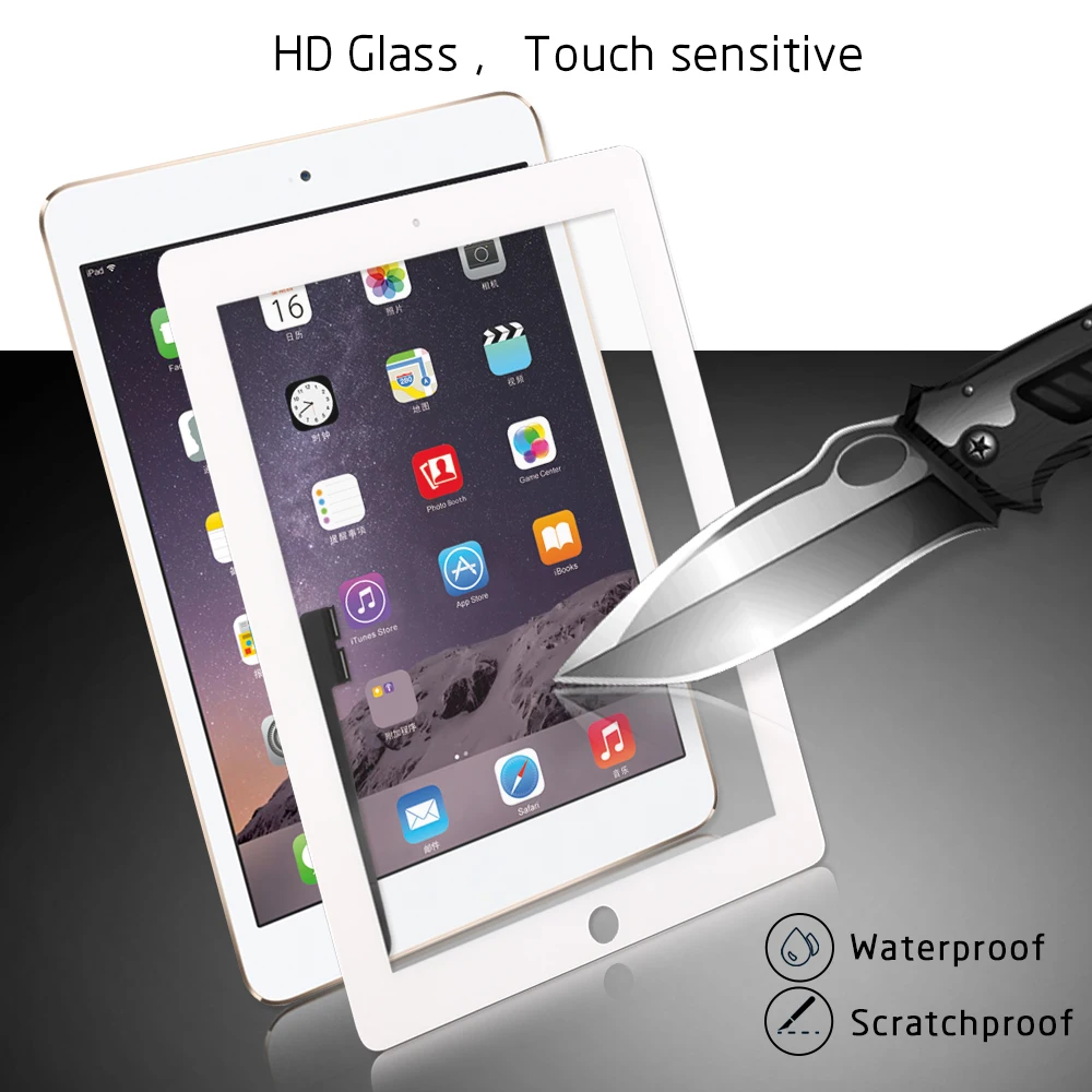 Сенсорный экран для iPad 3 Touch 4 сенсорный iPad3 iPad4 A1416 A1430 A1403 A1458 A1459 A1460 дигитайзер