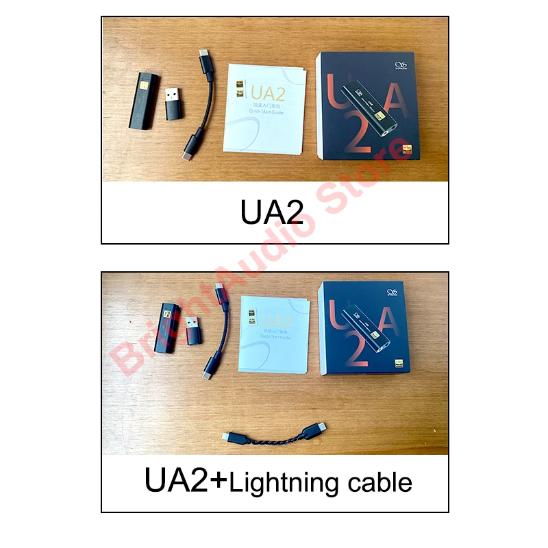 Портативный аудиокабель Shanling UA2 ES9038Q2M Hi Fi USB ЦАП 2 5 мм сбалансированный выход 3 PCM768