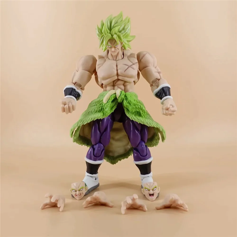 Фигурки из аниме Драконий жемчуг Z подвижная модель Broli Super Saiyan ПВХ игрушки DBZ