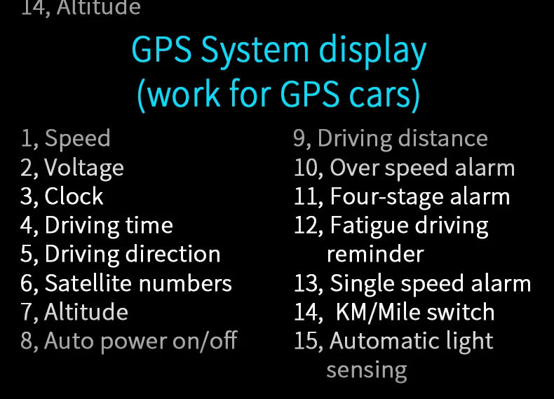GPS + OBD C800 HUD автомобиль Дисплей системном Спидометр лобовое стекло проектор