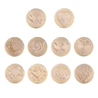 Винтажные любовные сердца герметизирующий материал головка штемпеля набор сделай сам для Скрапбукинг Свадебные Приглашения альбом декоративные уплотнительная головка штемпеля