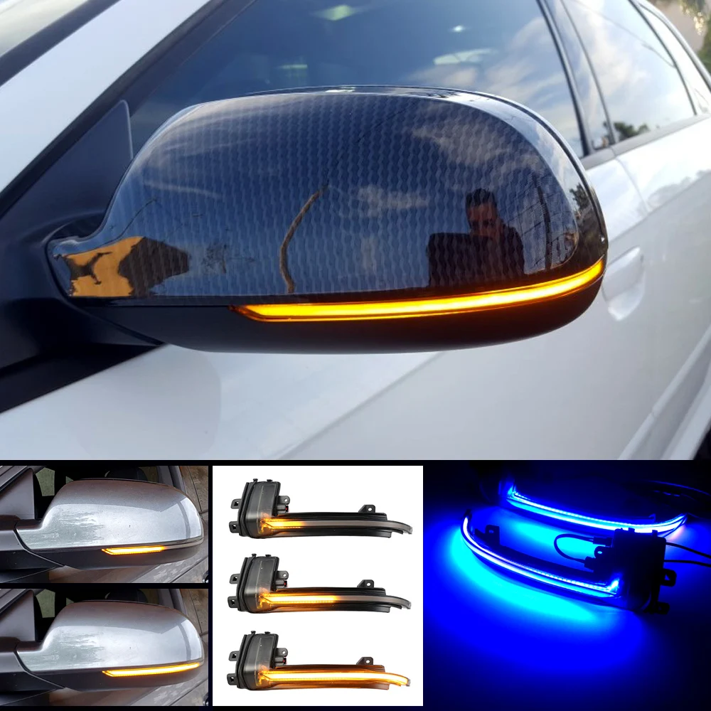 

Superb LED Dynamic Turn Signal Blinker For Audi A4 A5 B8 B8.5 A3 8P Q3 A6 C6 4F S6 SQ3 A8 D3 8K RS3 S5 Side Mirror Flasher Light
