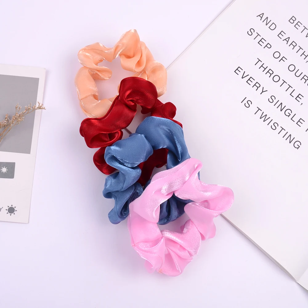 Новые женские элегантные резинки для волос эластичная повязка женский бутик