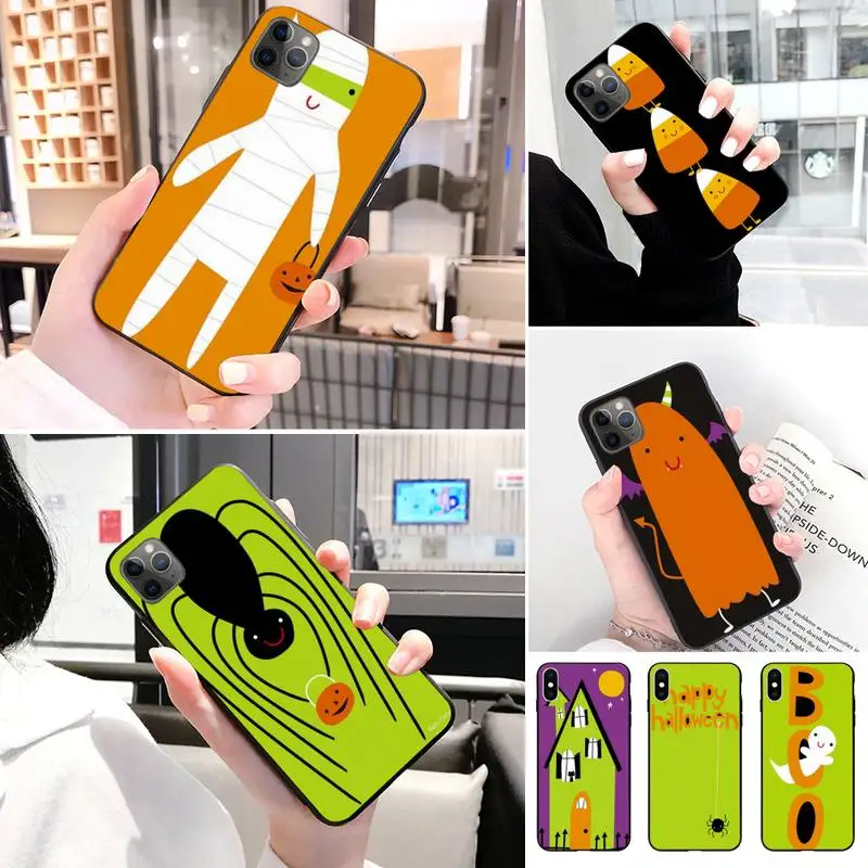Halloween Pumpkin Custom Soft Phone Case For IphoneX XS 11 11Pro 5 5s SE 6 6s Plus 7 8 2020 | Mobile Cases &amp Covers
