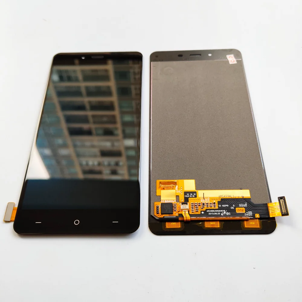 Протестированный белый/черный 5,0 дюйма для OnePlus X E1001 E1003 ЖК-дисплей сенсорный экран дигитайзер сборка Замена